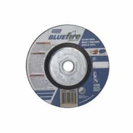 4.5-in BlueFire Depressed Center Cutting Wheel, 36 Grit, AO & ZA, Resin Bond