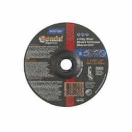 7-in Gemini Depressed Center Cutting Wheel, 24 Grit, Aluminum Oxide, Resin Bond