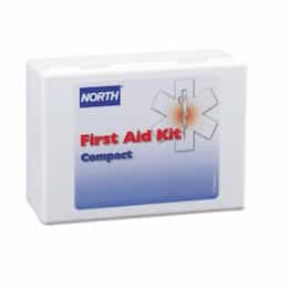 North Safety  Compact First Aid Kit w/ Plastic Case