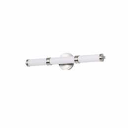 26W LED Kagen Medium Vanity, Dim, 120V, 3000K, Brushed Nickel