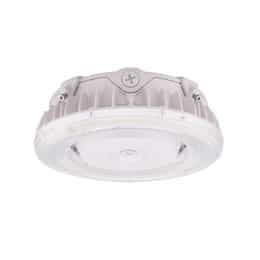 40W LED Canopy Fixture, Sensor Port, 6215 lm, 120/277V, Bronze