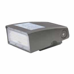 28W Full Cut-Off LED Wall Pack, Adjustable, 3500 lm, 120V-277V, Selectable CCT, Bronze