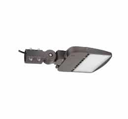 200W LED Area Light, Type 3, Dimmable, 120V-277V, 5000K, Bronze