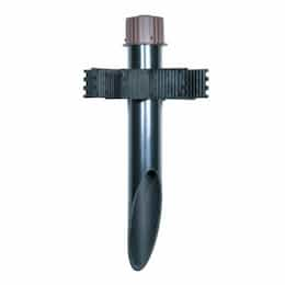 Nuvo 2" Diameter Outdoor Lighting Stake Post, Old Bronze