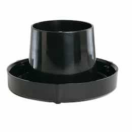 5.5-in Twist Lock Socket for Incandescent Bulbs, 1-Light, Black