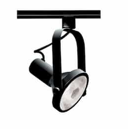 150W Track Light, PAR38, Gimbal Ring, 1-Light, Black