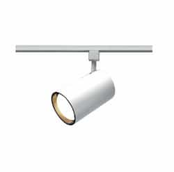 1-Light Track Light Head, R30, Step Cylinder, White