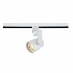 12W LED Angle Arm Light, 24 Degree Beam, White Finish