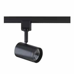 12W LED Small Cylinder Light, 24 Degree Beam, Black Finish