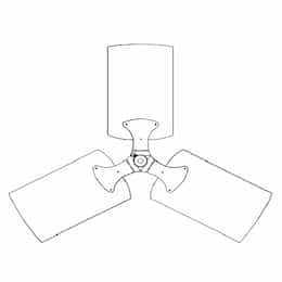 23.5-in Replacement Fan Blade for LPE22V & LPE22VA Model Heaters