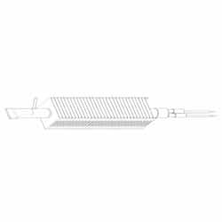 2FT Element for HBB Series Baseboard Heater, 240V