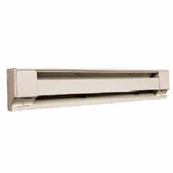 Qmark Heater 8-ft 2500W Commercial Baseboard Heater, 12 A, 208V, White