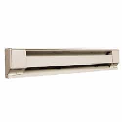 Qmark Heater 6-ft  1500W Commercial Baseboard Heater, High Alt, 7.2A, 208V, White