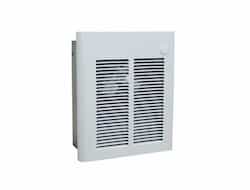 500W/1000W Commercial Fan-Forced Wall Heater, 120V White