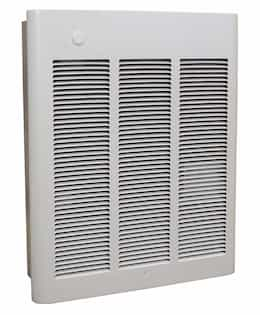  1500W Commercial Fan-Forced Wall Heater 600V 1-Phase White