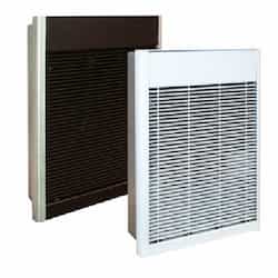3.6/4.8kW Architectural Heater, 1 Ph, 15/17.3A, 240/277V, White