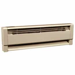 Up to 2000W at 240V, 8-ft Hydronic Baseboard Heater