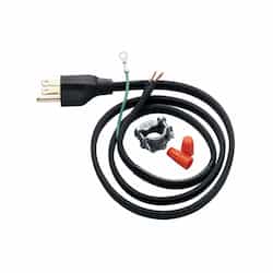 Qmark Heater Cord and Plug Assembly for Garage Unit Heater Gray