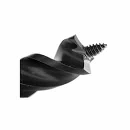 Rack-A-Tiers 18-in x .75-in Tri-Cut Auger Bit, Burr-free Lead Screw