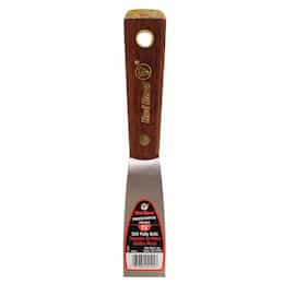 Red Devil 1-1/4" Stiff Steel Putty Knife w/Wooden Handle
