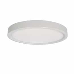 Royal Pacific 15.5W 7-in LED Slim Round Disk, Dimmable, 90CRI, 3000K, White