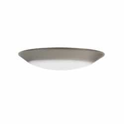 Royal Pacific 6-in 15W LED Low Profile Disk Light, 899 lm, 120V, 4000K, Nickel