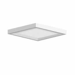 5-in 10W LED Retrofit Surface Mount, Square, 625 lm, 120V, 3000K, WHT