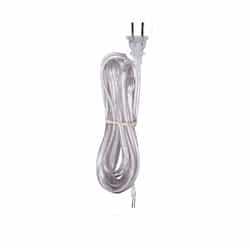 Satco 16-ft Full Tinned Cord, 3/4-in Strip, 2-in Slit, No Hanking, Silver