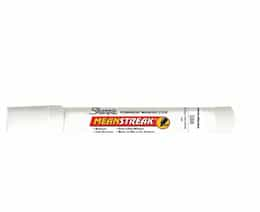 White Mean Streak Permanent Marking Stick