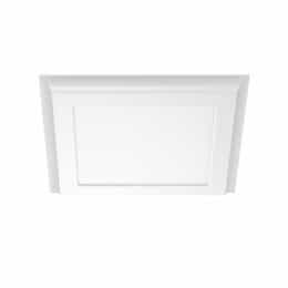 12x12 18W LED Surface Mount Ceiling Light, Dimmable, 1300 lm, 4000K, White