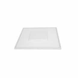 13" 26W LED Flush Mount Ceiling Light, Square, Dimmable, 1600 lm, 3000K, White