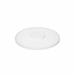 17" 31.5W LED Round Flush Mount Ceiling Light, Dim, 2200 lm, 3000K, White