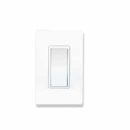 1800W Z-Wave In-Wall Light Switch, White