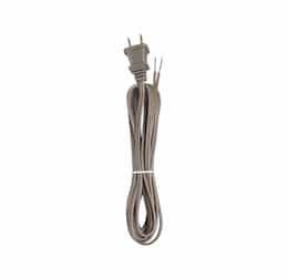 12-ft Cord Set, 18/2 SPT-1, Metallic Gold