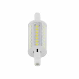 6W LED T3 Bulb, J-Type, R7S, Dimmable, 600 lm, 120V, 4000K, Clear