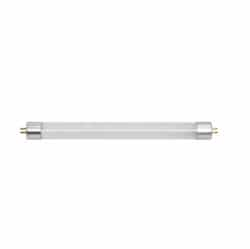 Satco 9-in 3W LED T5 Tube Light, Direct-Wire, Dual End, G5, 270 lm, 120V-277V, 6500K