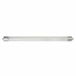 Satco 1-ft 4W LED T5 Tube Light, Direct-Wire, Dual End, G5, 400 lm, 120V-277V, 3000K