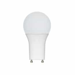 11.5W LED A19 Bulb, Dimmable, GU24, 1100 lm, 120V, 2700K, White