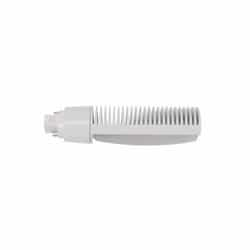 16W LED PL Bulb, 42W Fl Retrofit, Plug and Play, Horizontal, G24q, 1750 lm, 3500K