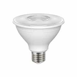 8.5W LED PAR30S Bulb, Dimmable, E26, 700 lm, 120V, 3000K, White