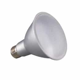 Satco 12.5W LED PAR30 Bulb, Long Neck, Dimmable, 40 Degree Beam, E26, 1000 lm, 120V, 3000K