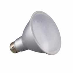 Satco 12.5W LED PAR30 Bulb, Long Neck, Dimmable, 60 Degree Beam, E26, 1000 lm, 4000K