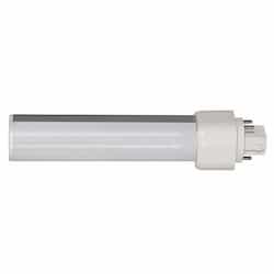 9W LED PL Bulb, 4-Pin Horizontal Ballasts, 3000K, 850 Lumens
