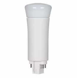9W LED PL Bulb, 4-Pin Vertical Ballasts, 3500K, 850 Lumens