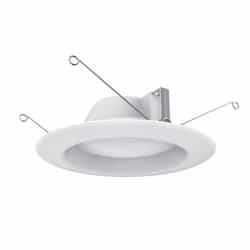 7.2W LED 5-6-in Round Retrofit Downlight, 650 lm, 120V, 4000K, WH