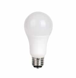 3/9/12W LED A19 3-Way Bulb, 30/70/100W Inc. Retrofit, E26, 230/850/1050 lm, 120V, 3000K, Frosted White