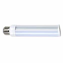 8W LED PL Bulb, 2-Pin E26 Base, 2700K, 675 Lumens