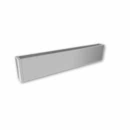 900W 9-ft Mini Architectural Baseboard, 100 Sq Ft, 3071 BTU/H, 240V, Anodized Aluminum