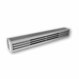 450W 3-ft Mini Architectural Baseboard Heater, 45 Sq Ft, 1536 BTU/H, 277V, Aluminum