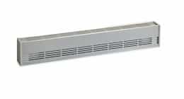 Stelpro 8-ft 4000W Aluminum Baseboard Heater, Up To 500 Sq.Ft, 13651 BTU/H, 277V, White
